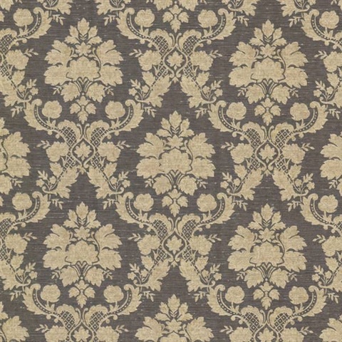 Marsden  Espresso Damask