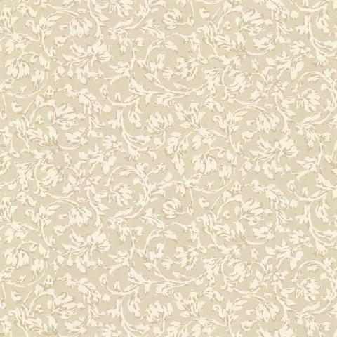 Parkside  Beige Scroll