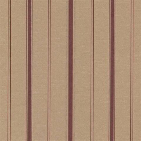 Grafton Burgundy Stripe