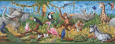 Nathaniel Green Swinging Jungle Border