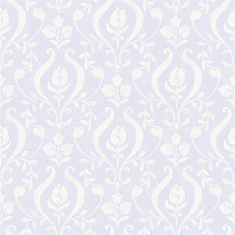 Eloise Lavender Damask