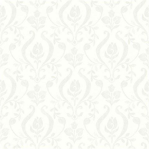 Eloise Ivory Damask