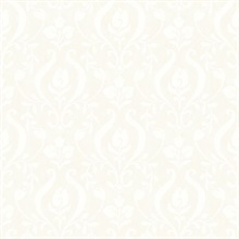 Eloise Light Grey Damask