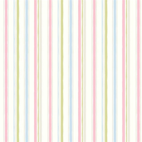 Macey Pink Wiggle Stripe