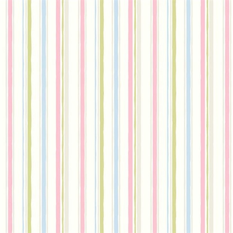 Macey Pink Wiggle Stripe