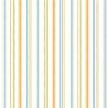 Macey Orange Wiggle Stripe