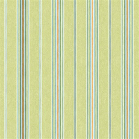 Kylie Green Cabin Stripe