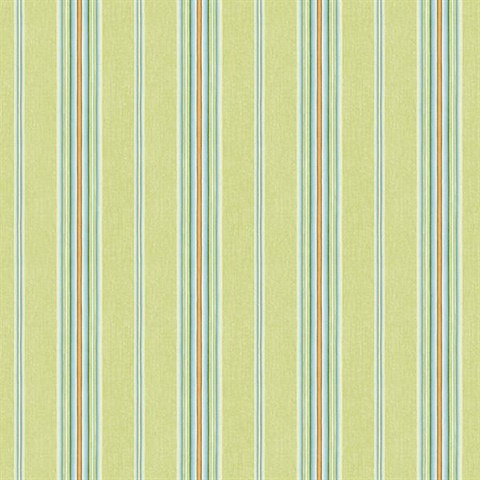 Kylie Green Cabin Stripe