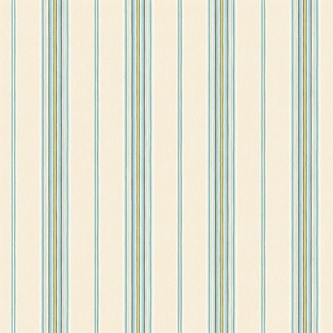 Kylie Aqua Cabin Stripe