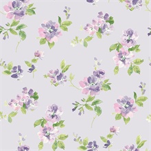 Captiva Lavender Floral Toss