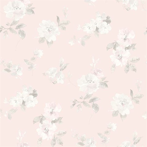 Captiva Light Pink Floral Toss