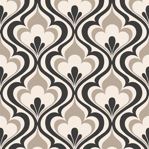 Lola Black Ogee Bargello