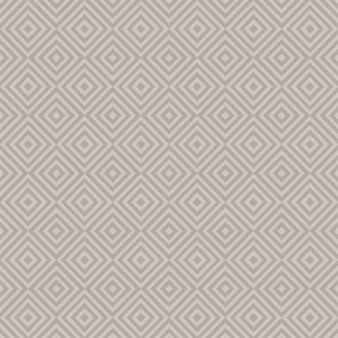 Metropolitan Grey Geometric Diamond