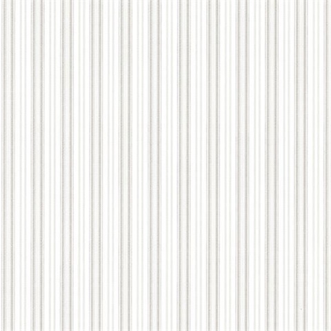 Anne Grey Ticking Stripe