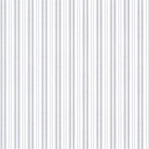 Anne Blue Ticking Stripe