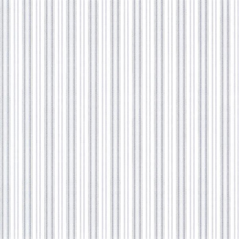 Anne Blue Ticking Stripe