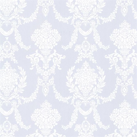 Sophia Blue Damask