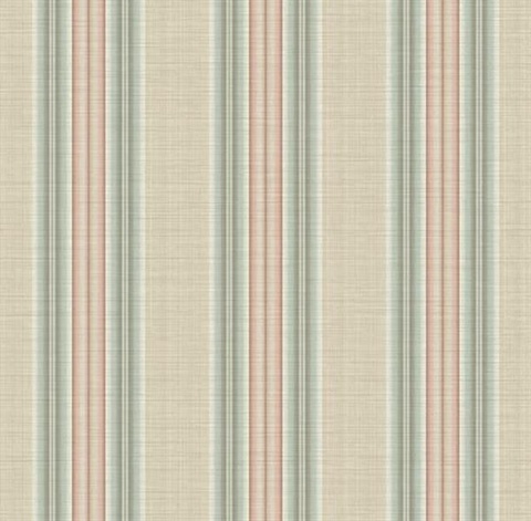 Stansie Aquamarine Fabric Stripe