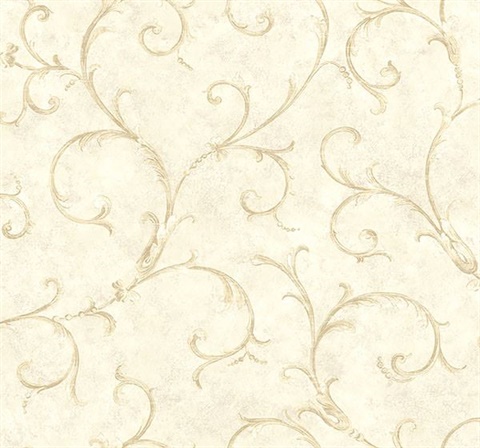 Dahna Cream Scroll