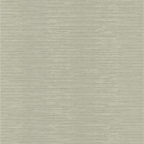 Karmen Light Green Crepe Stripe