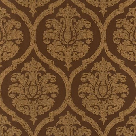 Chocolate Damask