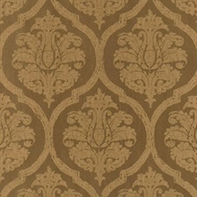 Brown Damask