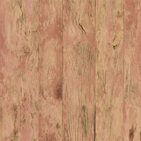Red Weathered Wood