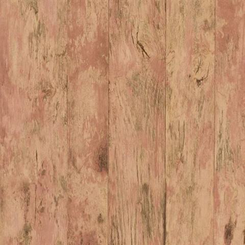 Red Weathered Wood