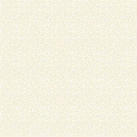 Sea Mist Beige Trailing Leaves