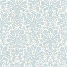 Seascape Blue Damask