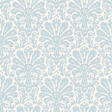 Seascape Blue Damask