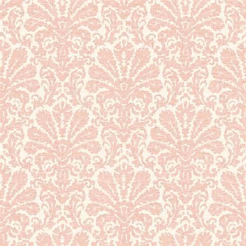 Seascape Salmon Damask