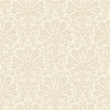 Seascape Beige Damask