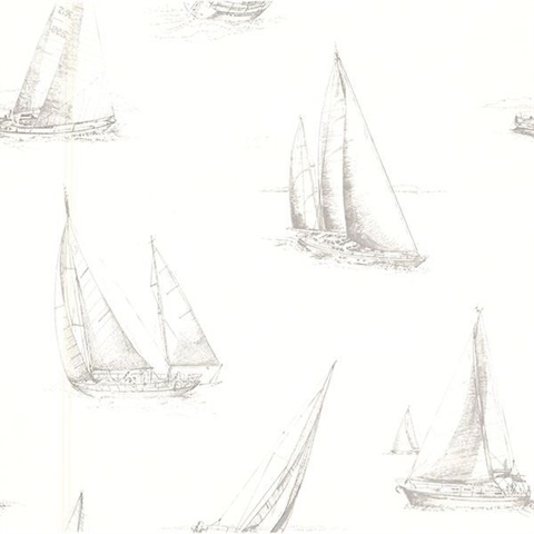 Voyage Grey Sailboats