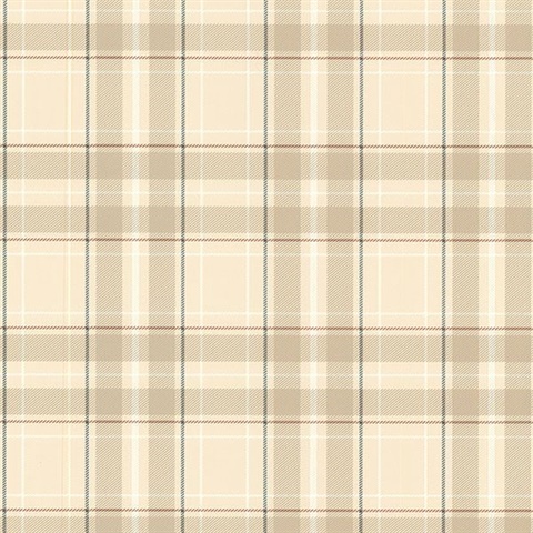 Caledonia Khaki Plaid