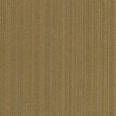 Blanchard Bronze Faux Silk Stripes  Wallpaper