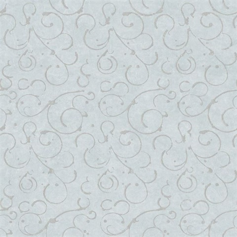 Shin Blue Golden Scroll Texture