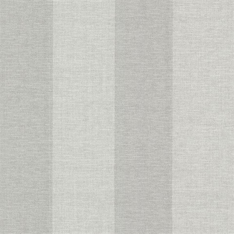 Amalfi Silver Linen Stripe