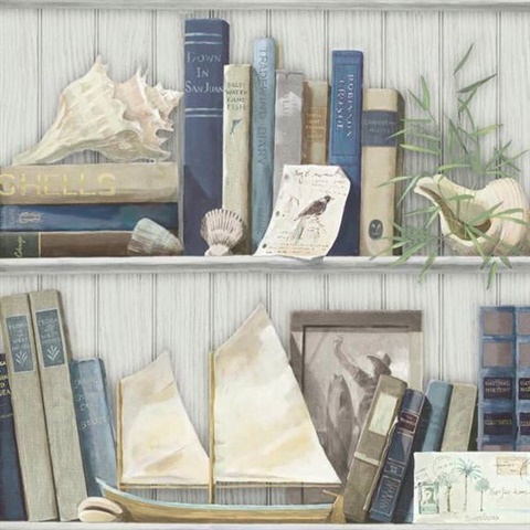 Coastal Library Bookcase