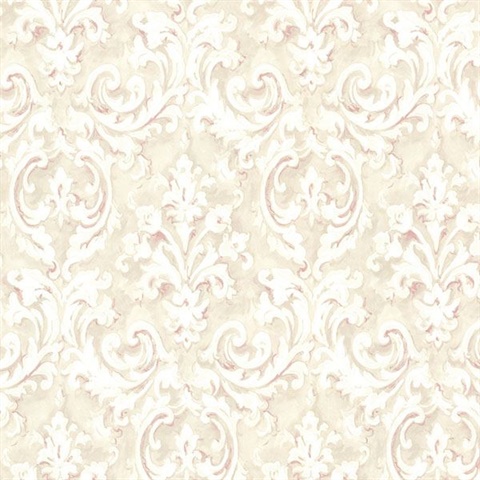 Aurora Rose Damask