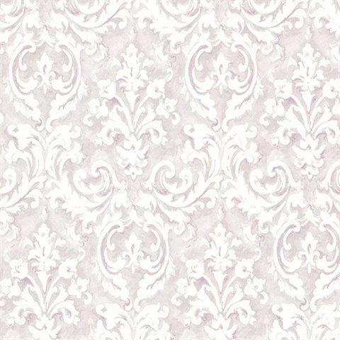 Aurora Lavender Damask