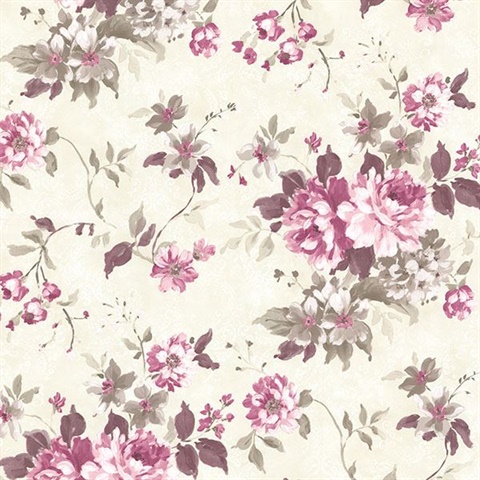 Eloise Maroon Floral