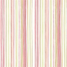 Estelle Pink Watercolor Stripe