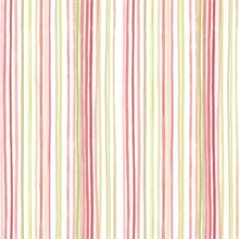 Estelle Pink Watercolor Stripe