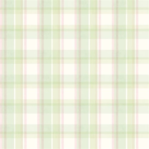 White Sunny Plaid
