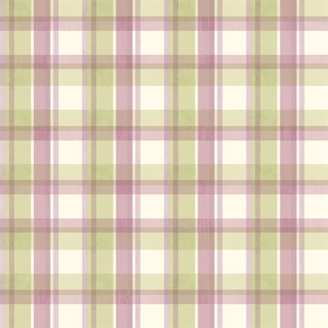 Lavender Sunny Plaid