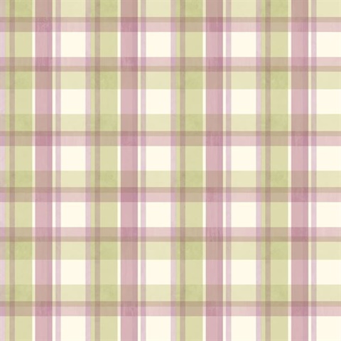 Lavender Sunny Plaid