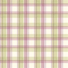 Lavender Sunny Plaid