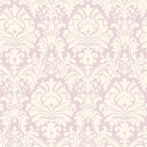 Lilac Simple Damask