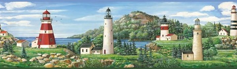 Green Lake Lighthouse Border